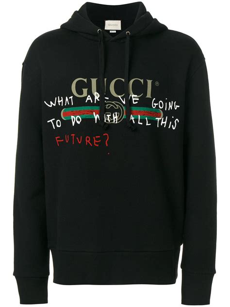 gucci coco capitán hoodie black|Gucci Web Accent Coco Capitán Hoodie .